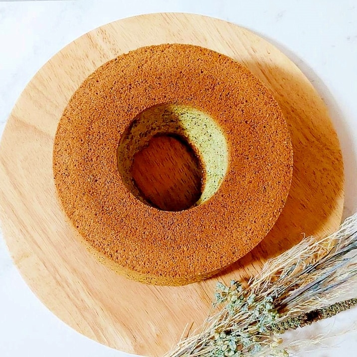 百均紙型で簡単!紅茶シフォンケーキ◆15cm